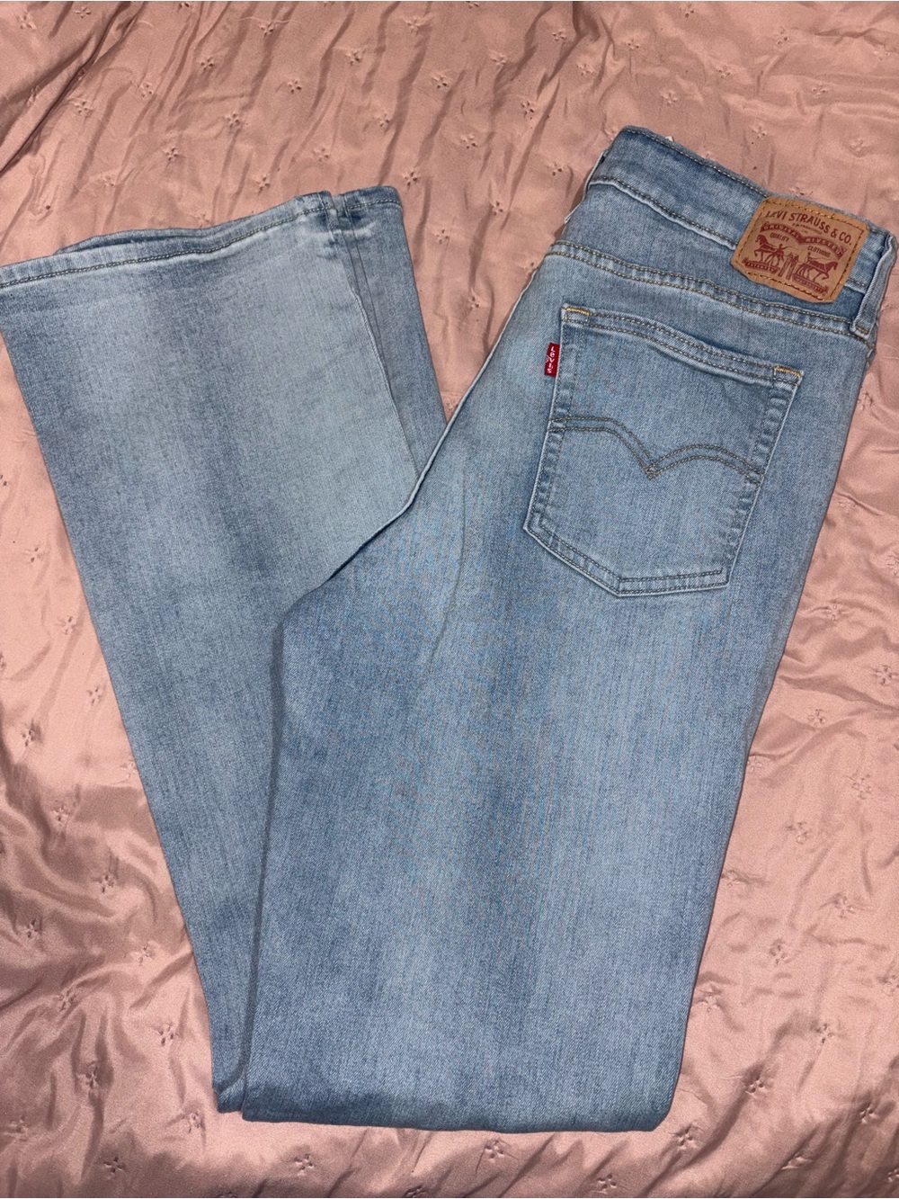 Levi's Women's Light Wash Boot Cut Jeans